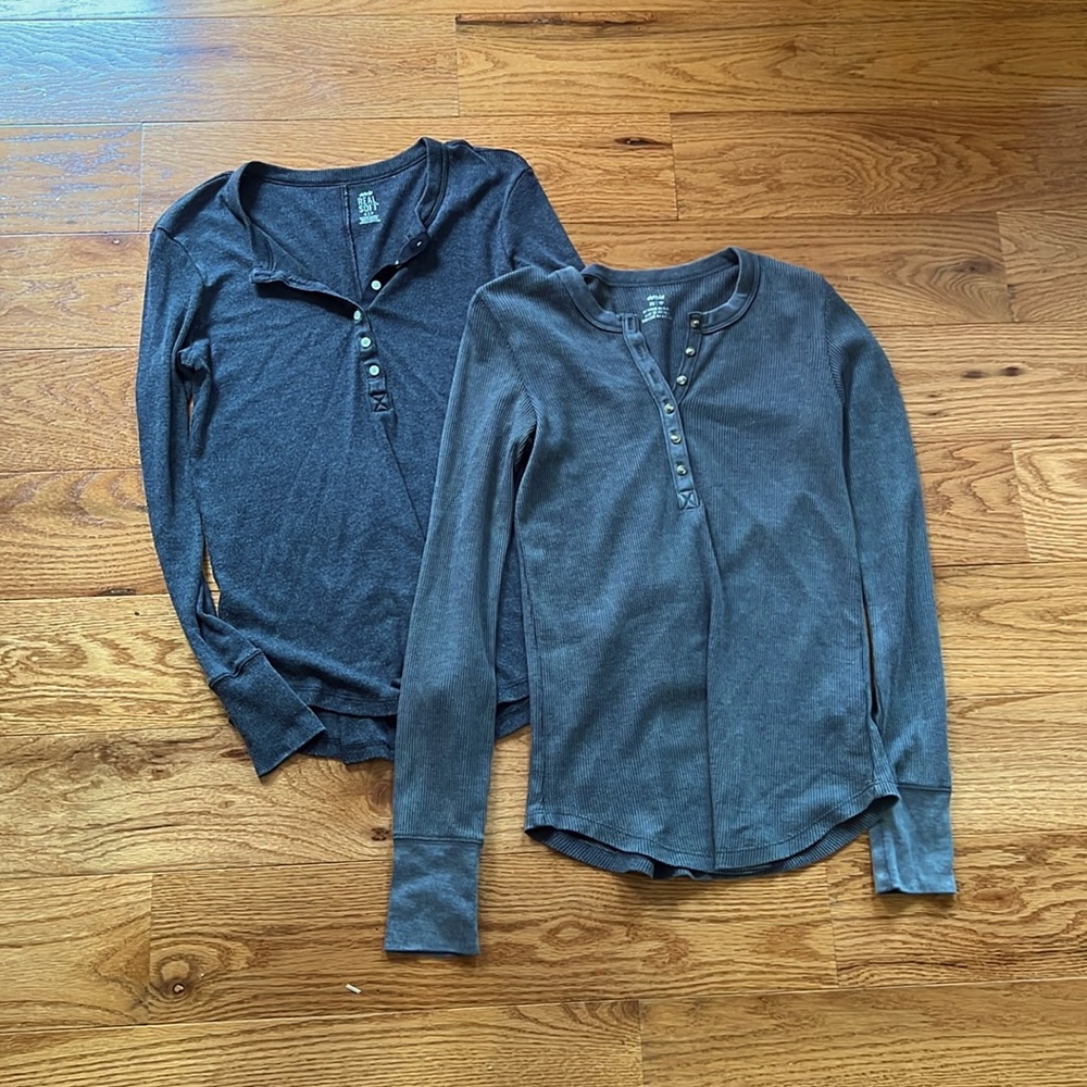 Henley long sleeve bundle